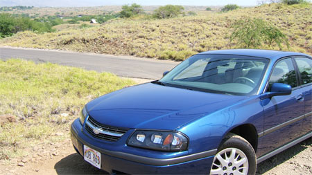 ハワイ島のレンタカー